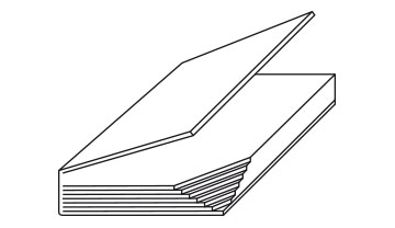 encoche escalier en angle